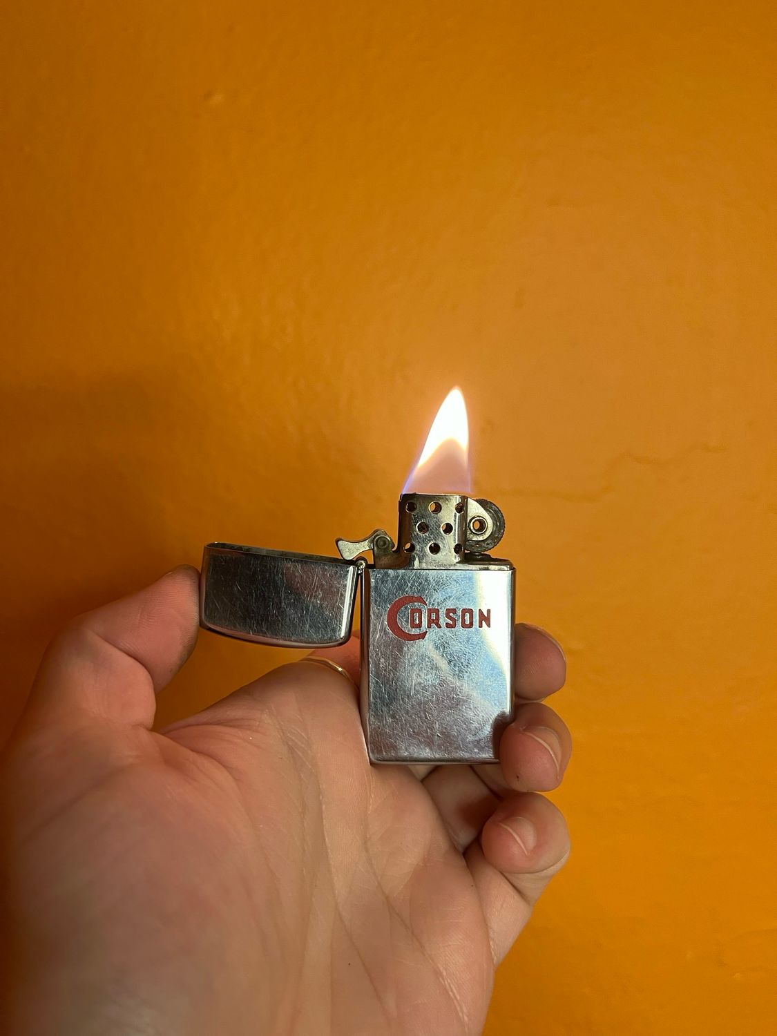 1964 Corson Zippo Slim Lighter
