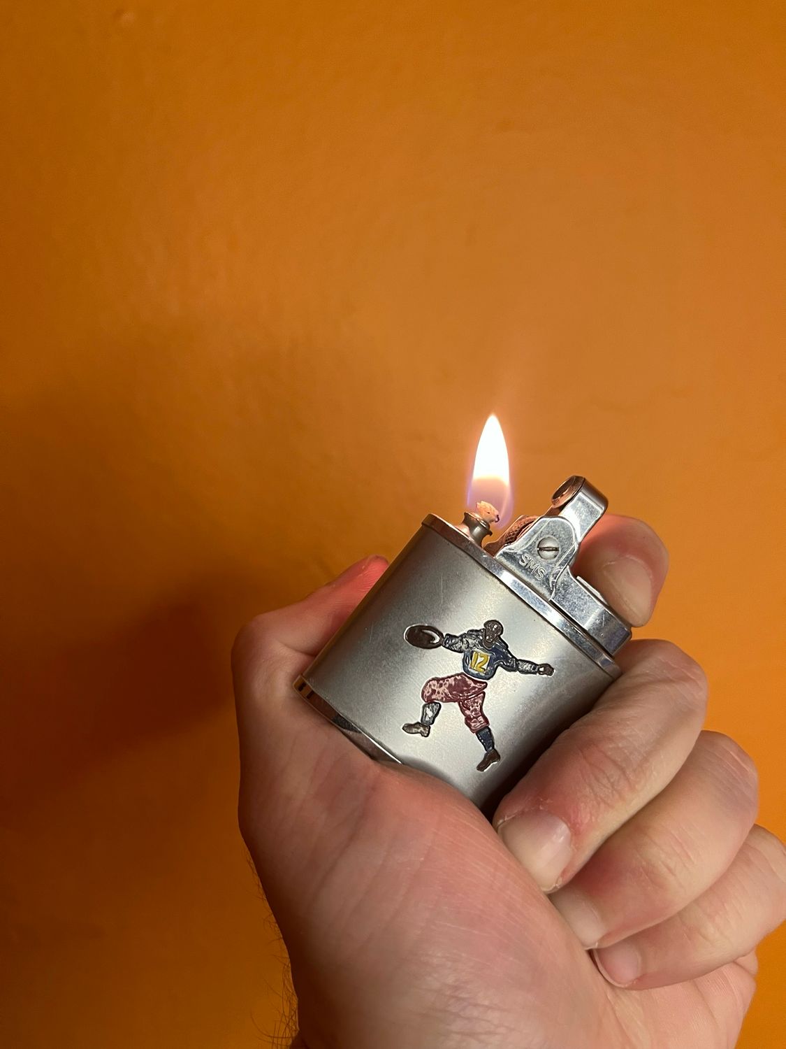 SMS Rugby Or Football Player Lighter