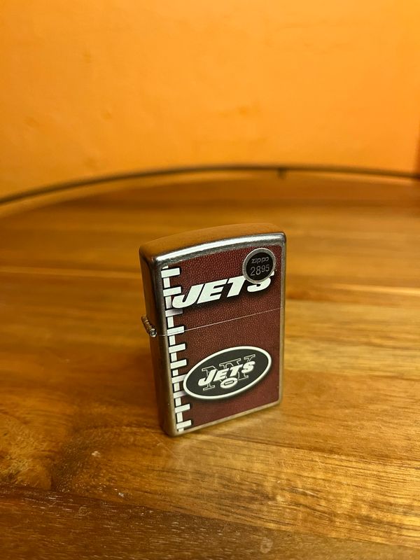 2013 New York Jets Sealed Unstruck Zippo Lighter