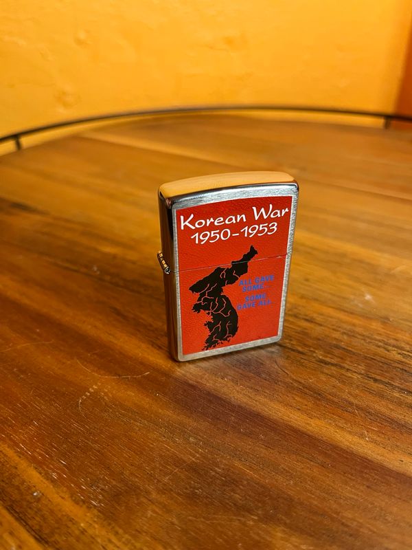 2002 Korean War Memorial Zippo Lighter
