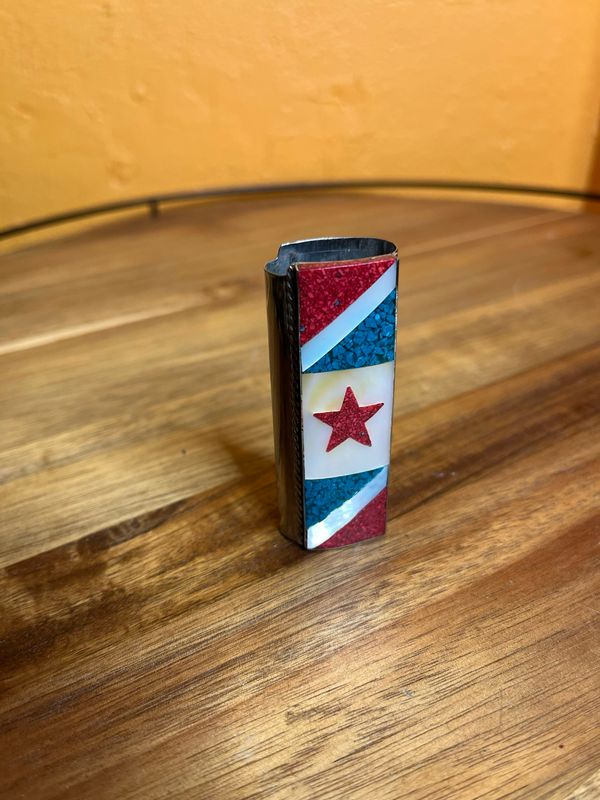 Cuban Flag Lighter Cover