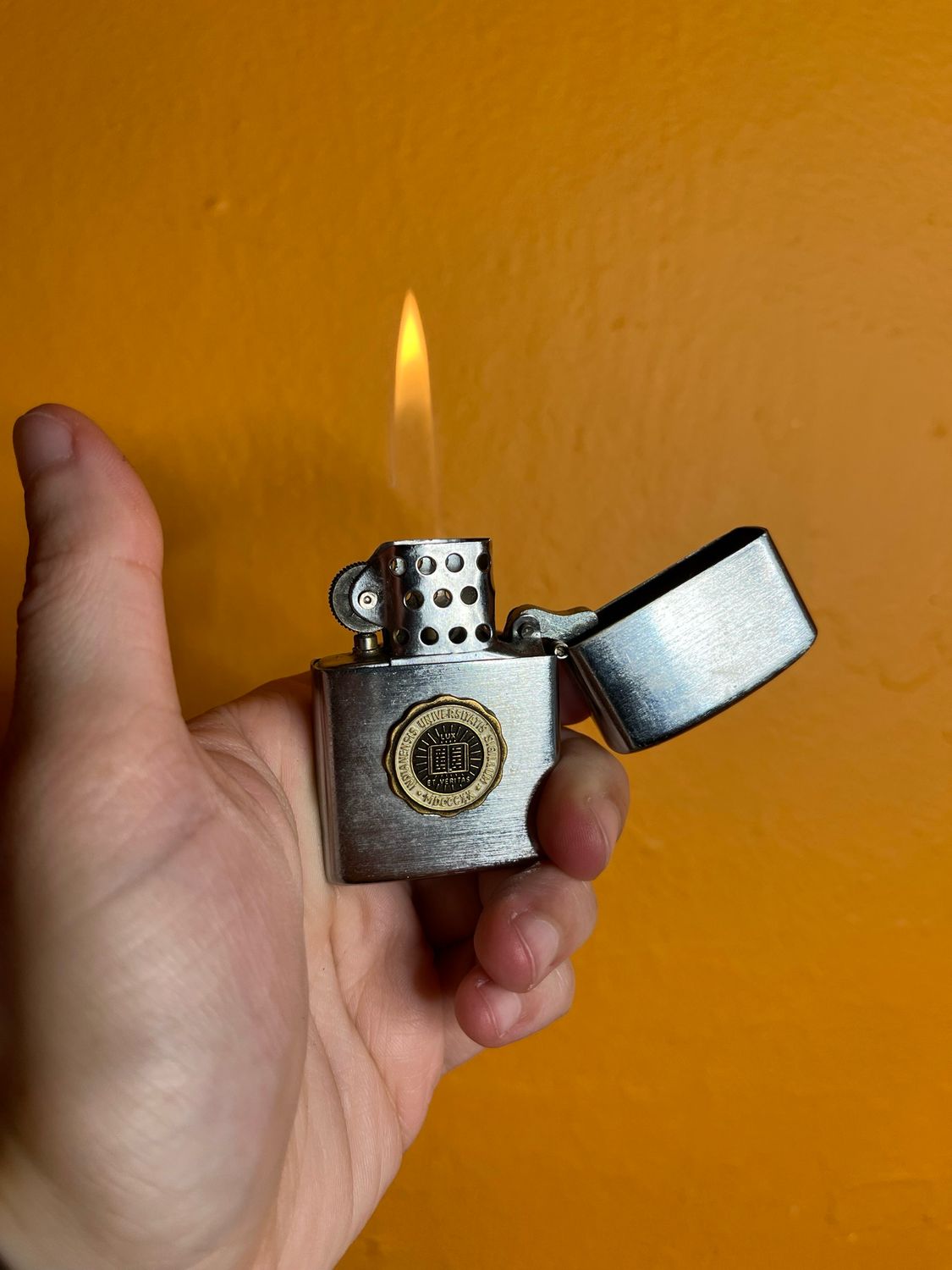 Indiana University Penguin Flip Top Lighter