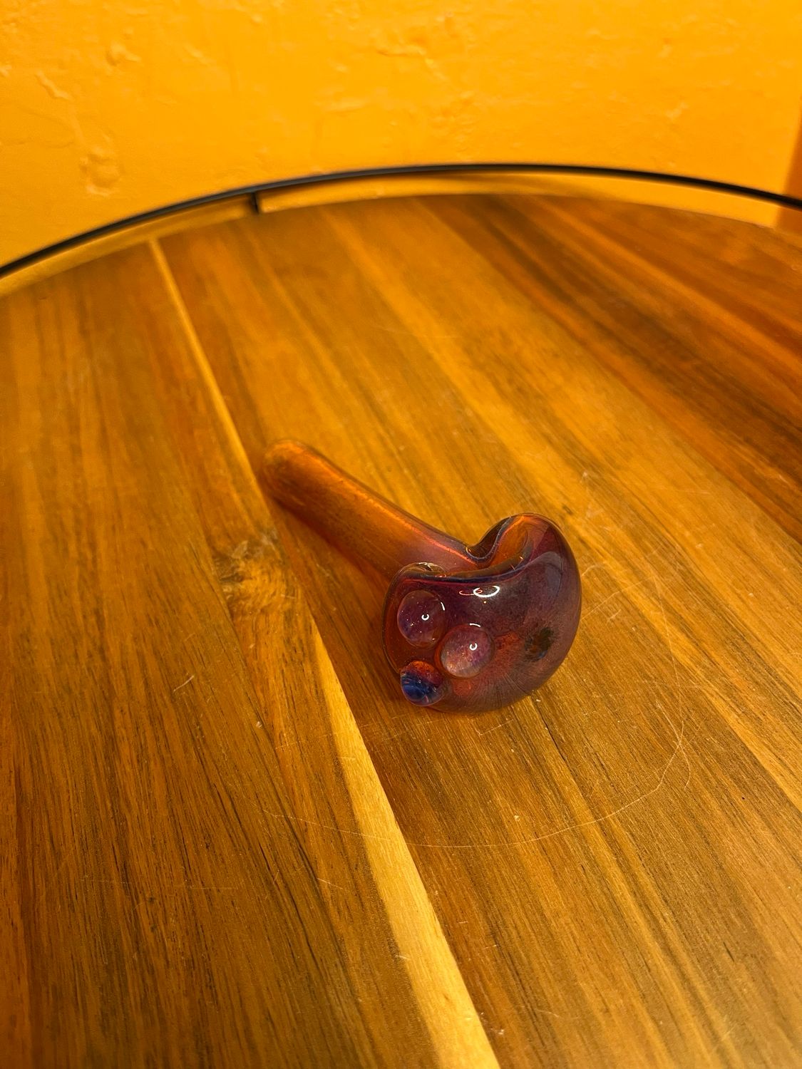 Maroon Fume Pipe