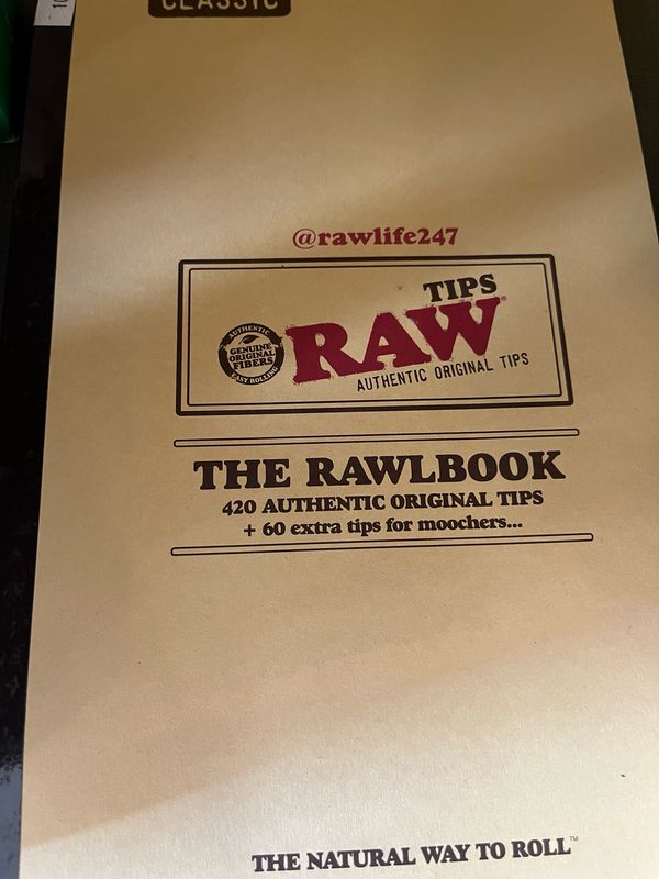 RAW The Rawlbook Tips