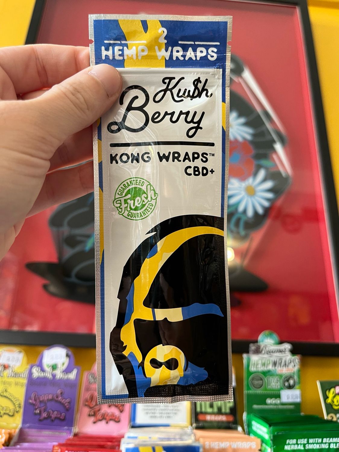Ku$h Berry CBD+ Kong Wraps