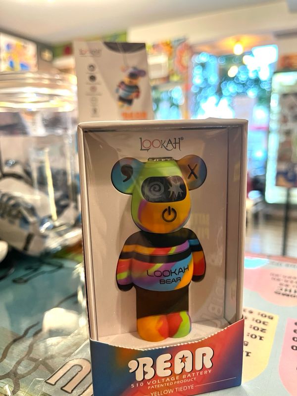 Lookah Tie Dye Bear 510 Battery