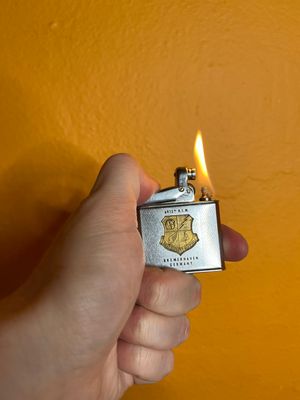 Ibelo Monopol 6913th RSM Bremerhaven Germany Customized ‘FP McCue Jr’ Military Lighter