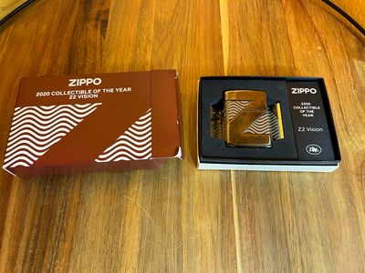 2020 Collectible Of The Year Z2 Vision Zippo Torch Lighter Box Set