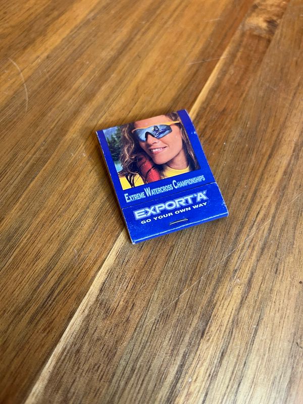 Export ‘A’ Watercross Championship 1998 Extreme Sports Series Matchbook