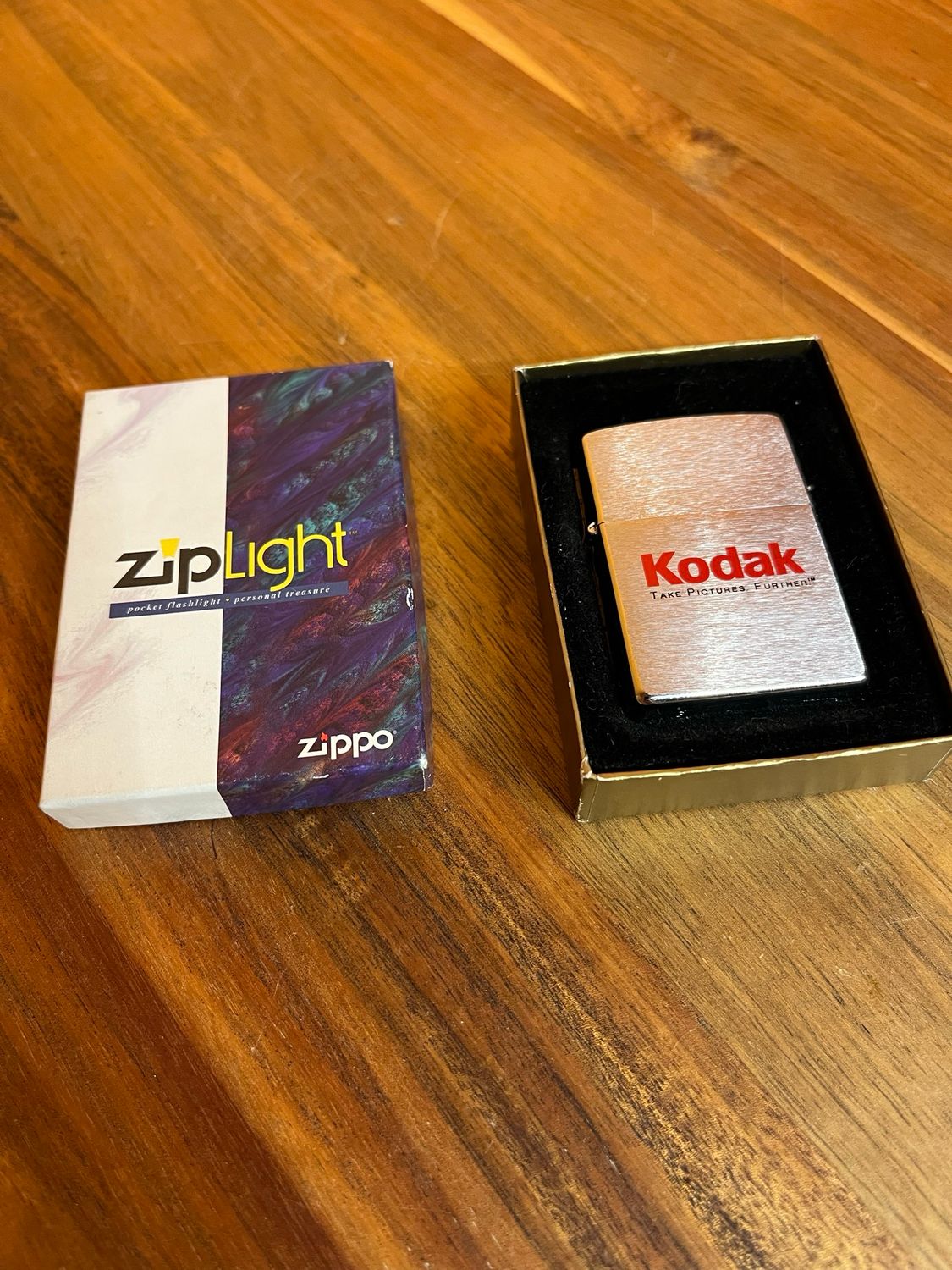 1997 Kodak Ziplight Flashlight Zippo Lighter