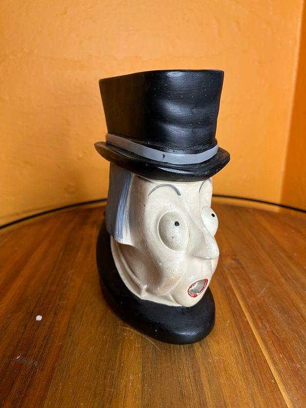 Stoliker’s Madison WI Rich Old Man Caricature Cigarette Dispenser