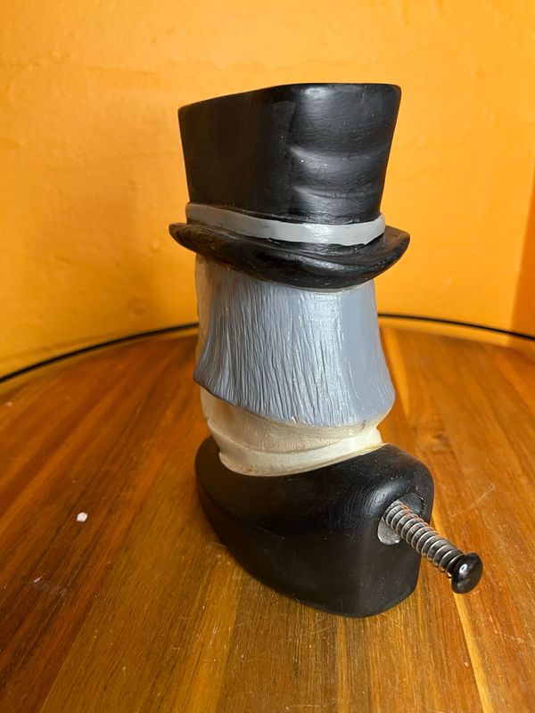 Stoliker’s Madison WI Rich Old Man Caricature Cigarette Dispenser