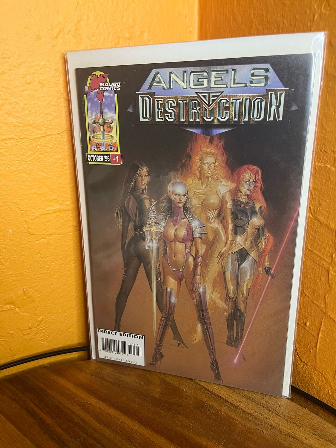 October 1996 Angels Of Destruction 1 Brian Bendis Comic