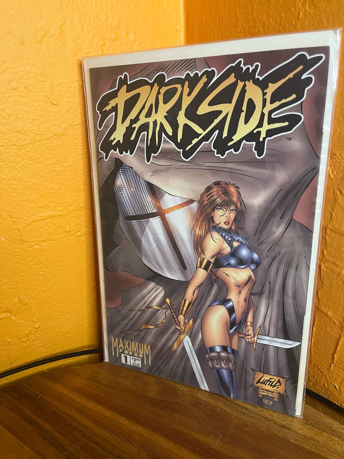 1996 Darkside 1 Rob Liefeld Comic