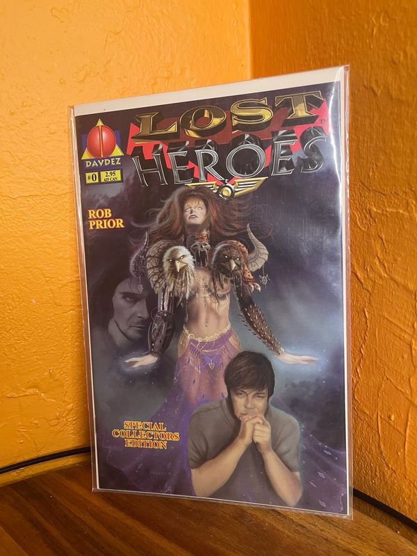 1998 Lost Heroes 0 Rob Prior Special Collectors Edition Comic