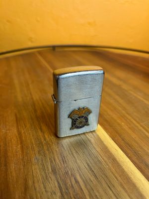 Metz Sergeants Club Eagle Emblem Wellington Military Flip Top Lighter