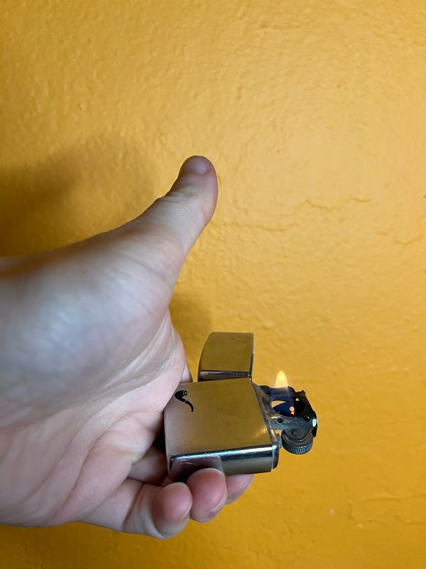 1991 Silver Pipe Zippo Lighter