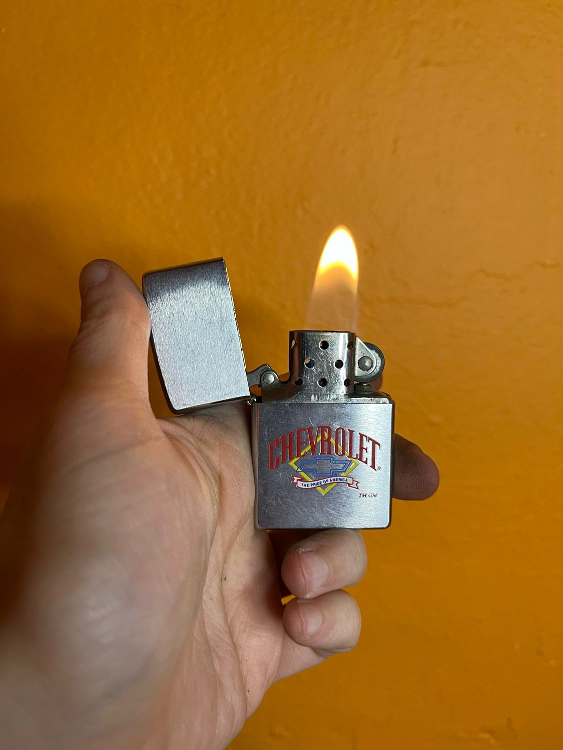 2000 Chevrolet Pride Of America Zippo Lighter