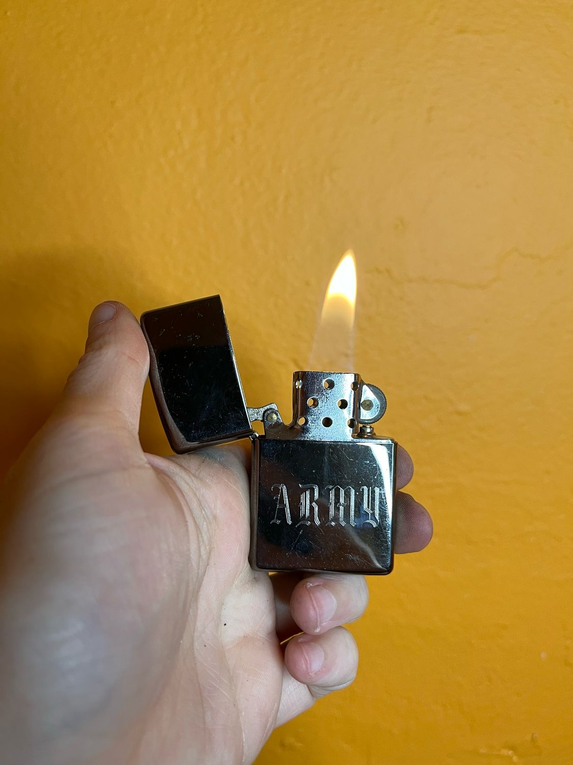 2002 Army Zippo Lighter