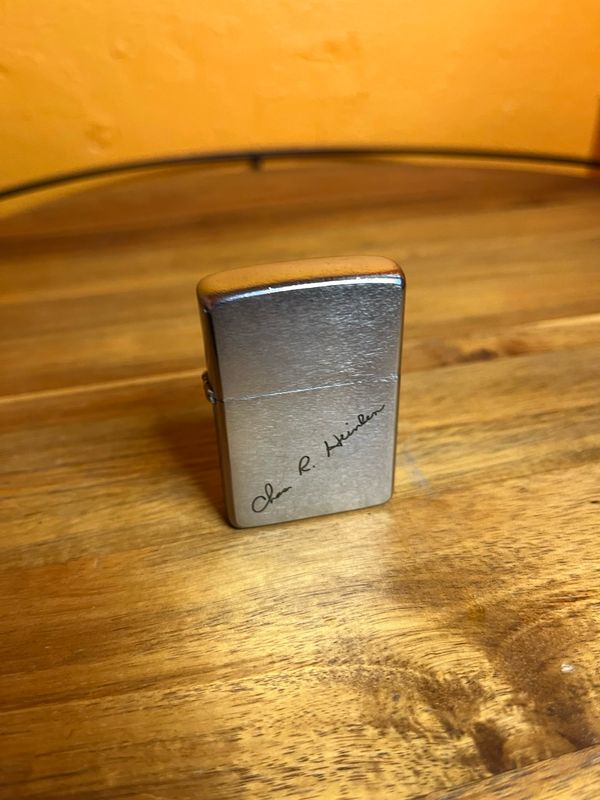1960s Chas R Heinken Zippo Lighter