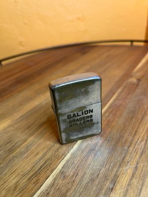 1960 Galion Graders Rollers Zippo Lighter