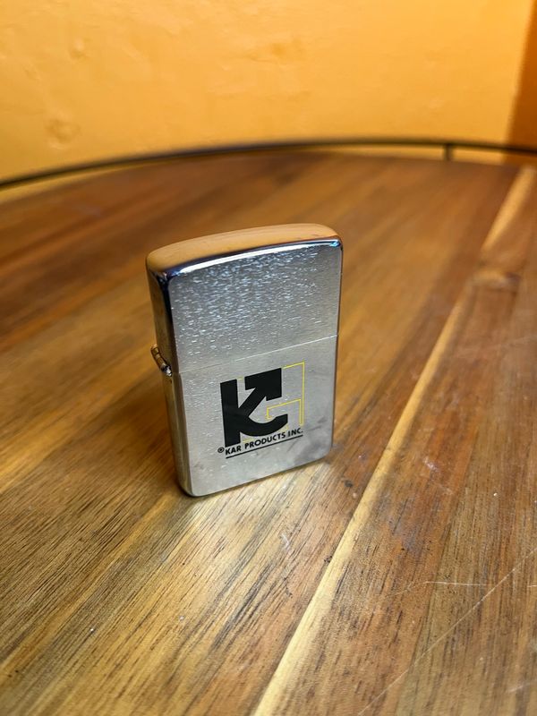 1985 Kar Products Inc Mirrored Zippo Lighter