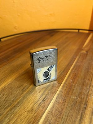 2010 Distressed Guitar Company Advertisement Zippo Lighter