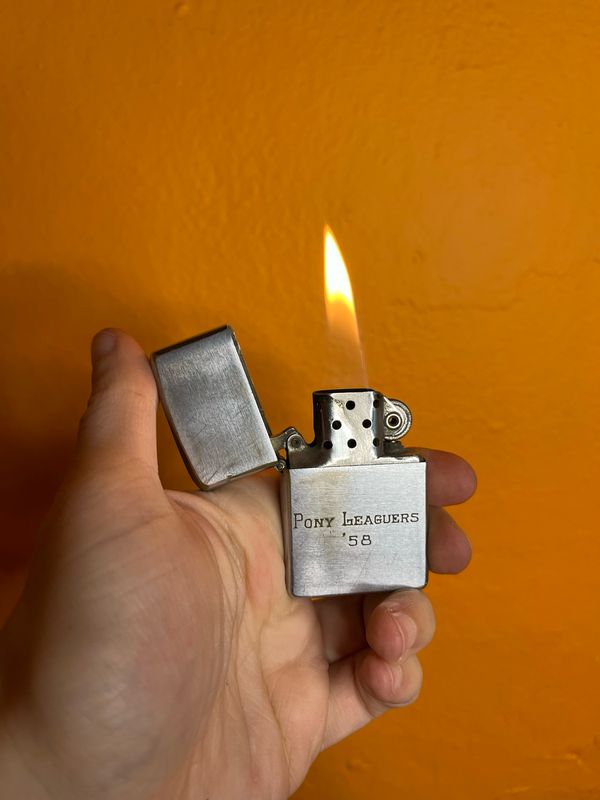1958 Pony Leaguers ‘58 Zippo Lighter
