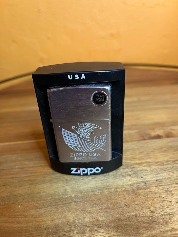 2003 Zippo USA Since 1932 Eagle Sealed Unstruck Zippo Lighter