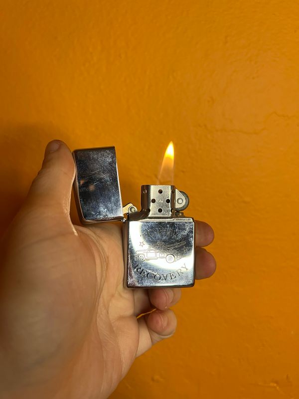 1993 Towing &amp; Recovery Mirrored Zippo Lighter