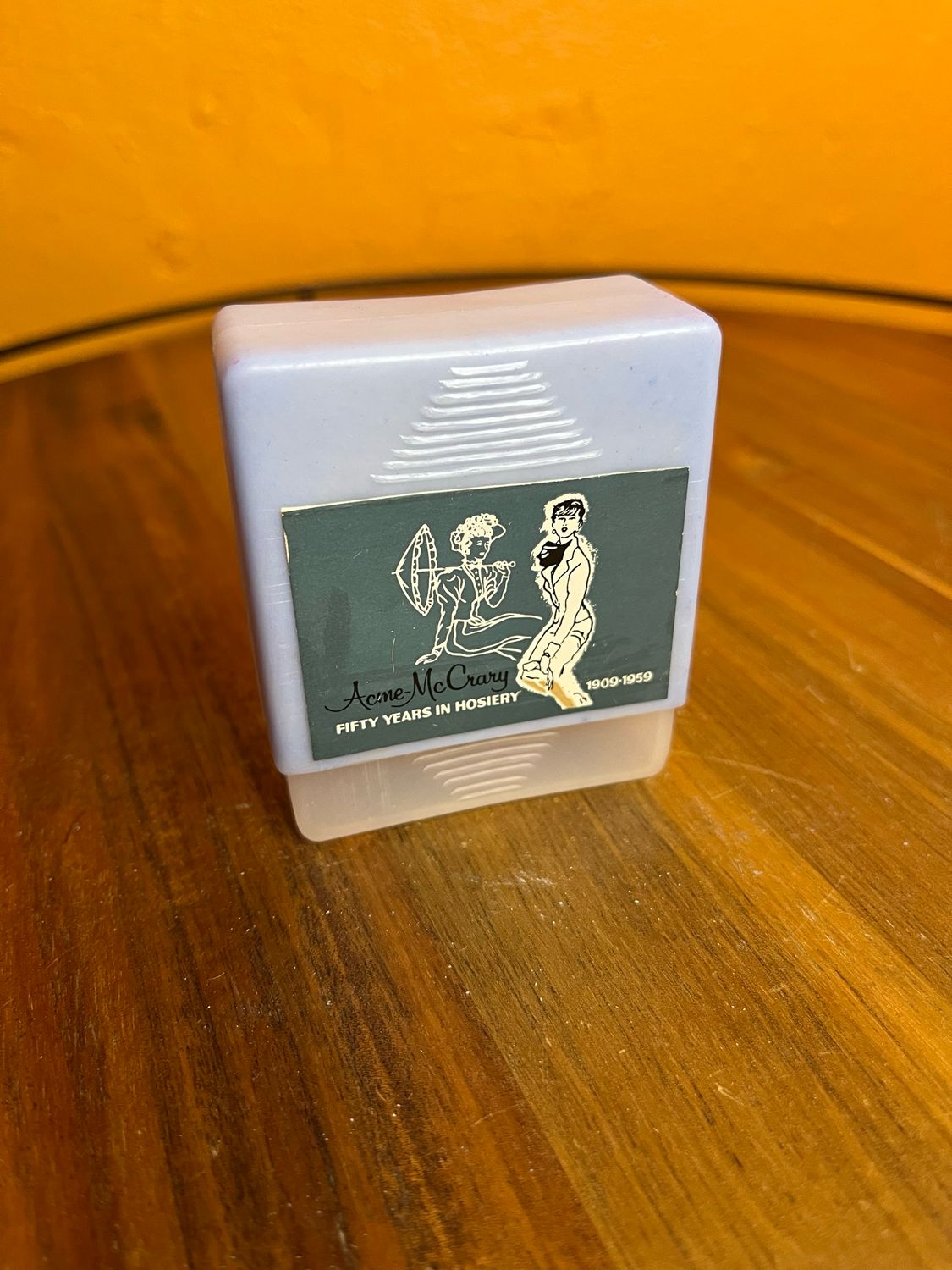 1958 50 Years In Hosiery Soft Pack Cigarette Case