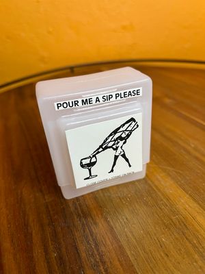 Playboy Femlin Pouring Drink Soft Pack Cigarette Case