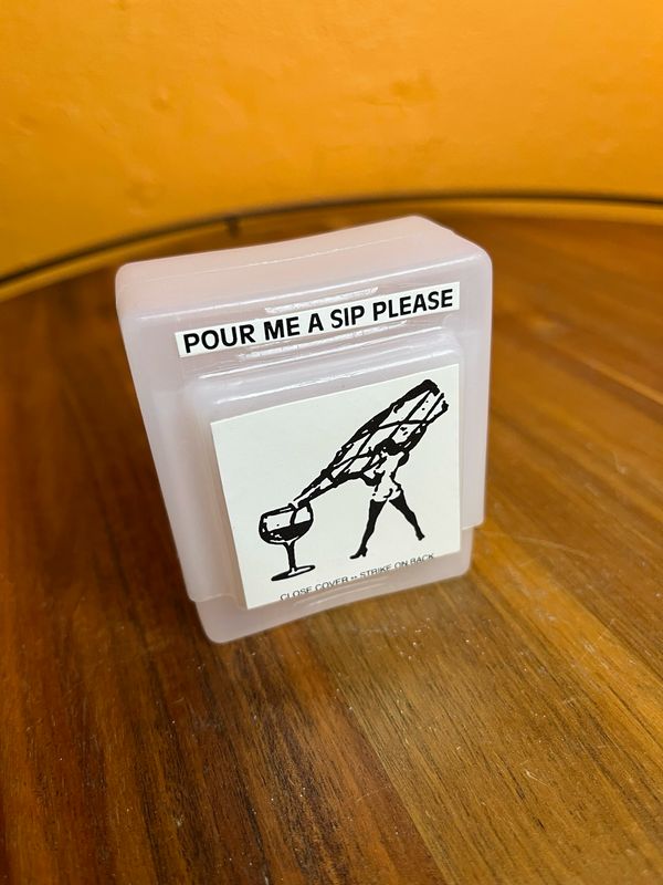 Playboy Femlin Pouring Drink Soft Pack Cigarette Case