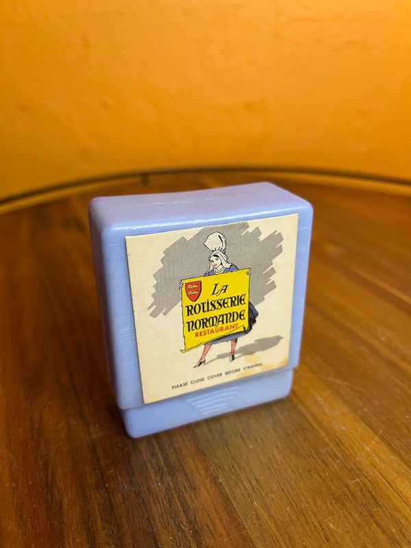 La Rotisserie Normande French Maiden Soft Pack Cigarette Case