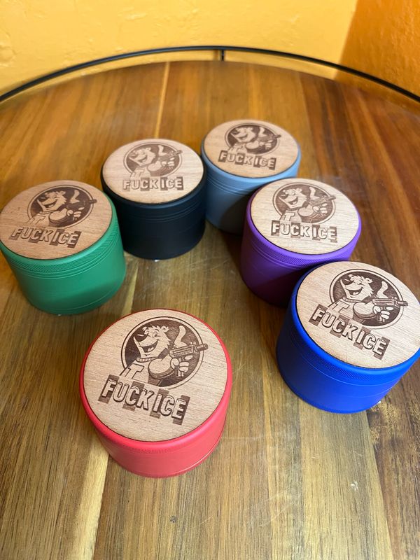 Curated Collection - Fuck ICE Grinder