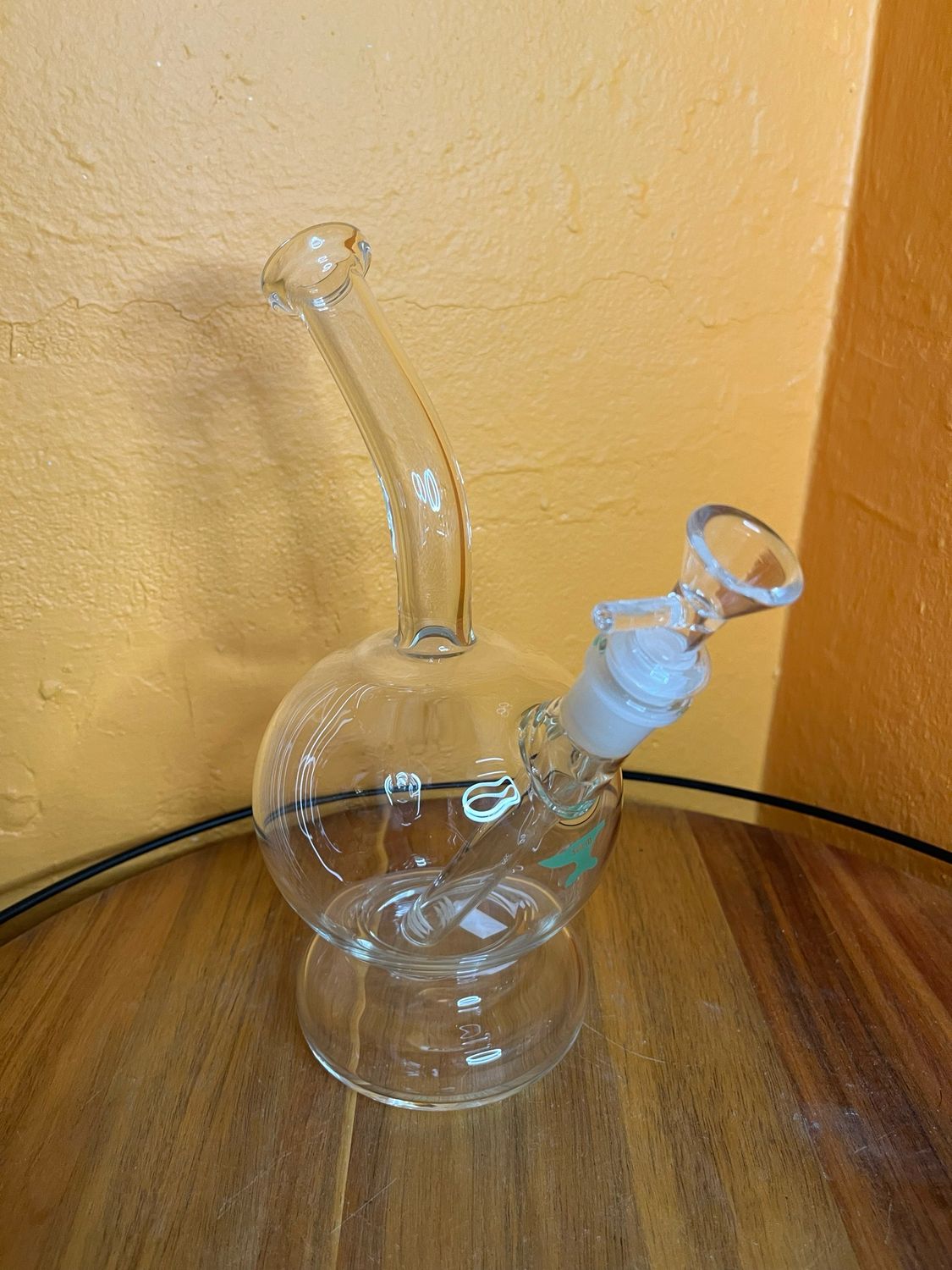 Solid Brand Bent Neck Bubble Beaker