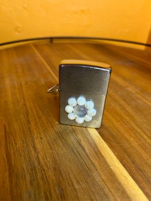 Rownin Collab — 1993 Dichromatic Glass &amp; Cat’s Eye Shell Loss Proof Zippo Lighter