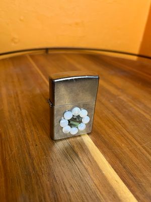 Rownin Collab — 2018 Abalone &amp; Cat’s Eye Shell Zippo Lighter