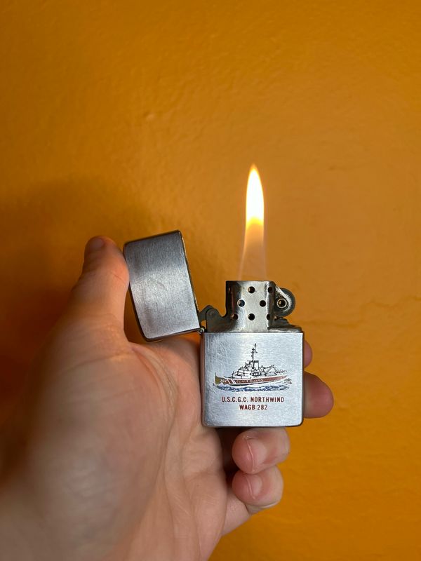 1984 USCGC Northwind WAGB 282 Zippo Lighter