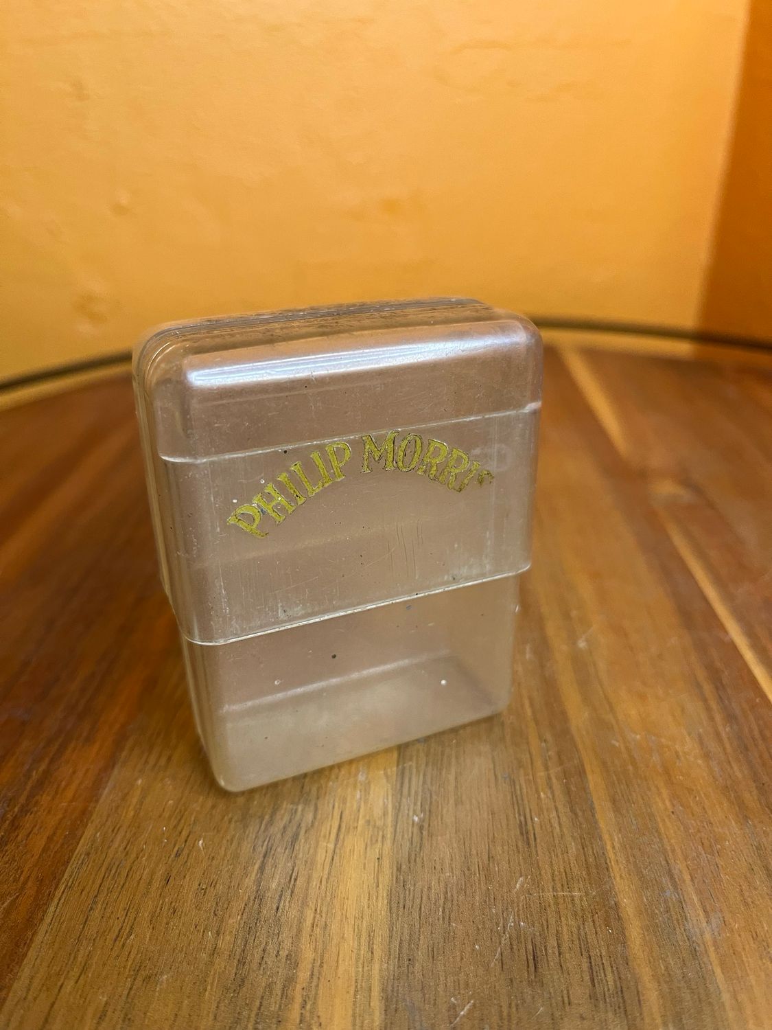 Philip Morris Clear Cigarette Carton Case