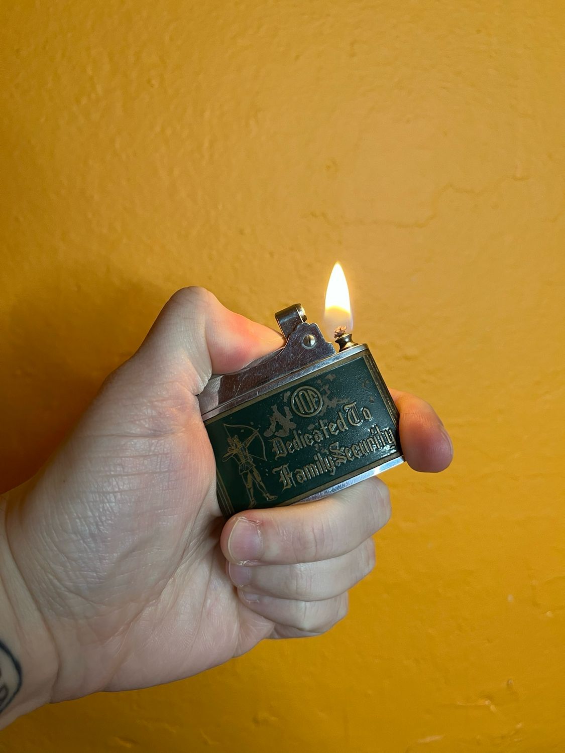 Independent Order Of Foresters Robin Hood Flat Lighter