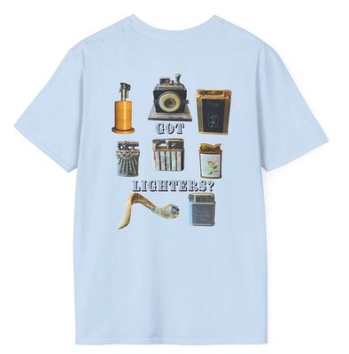 Got Old Lighters? – Curated Flame Lighter Collector T-Shirt