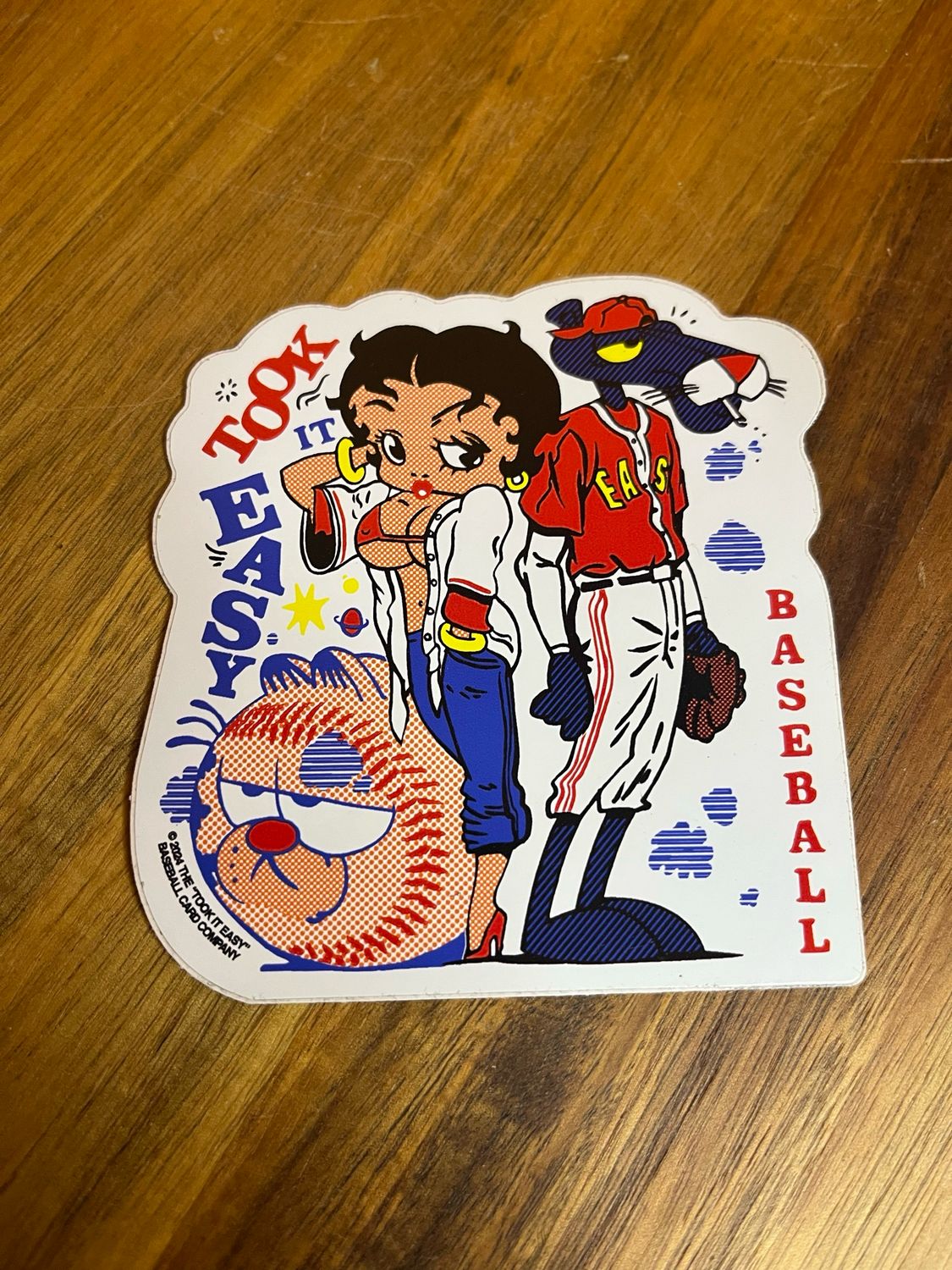 2024 Took It Easy Baseball Card Company Sticker