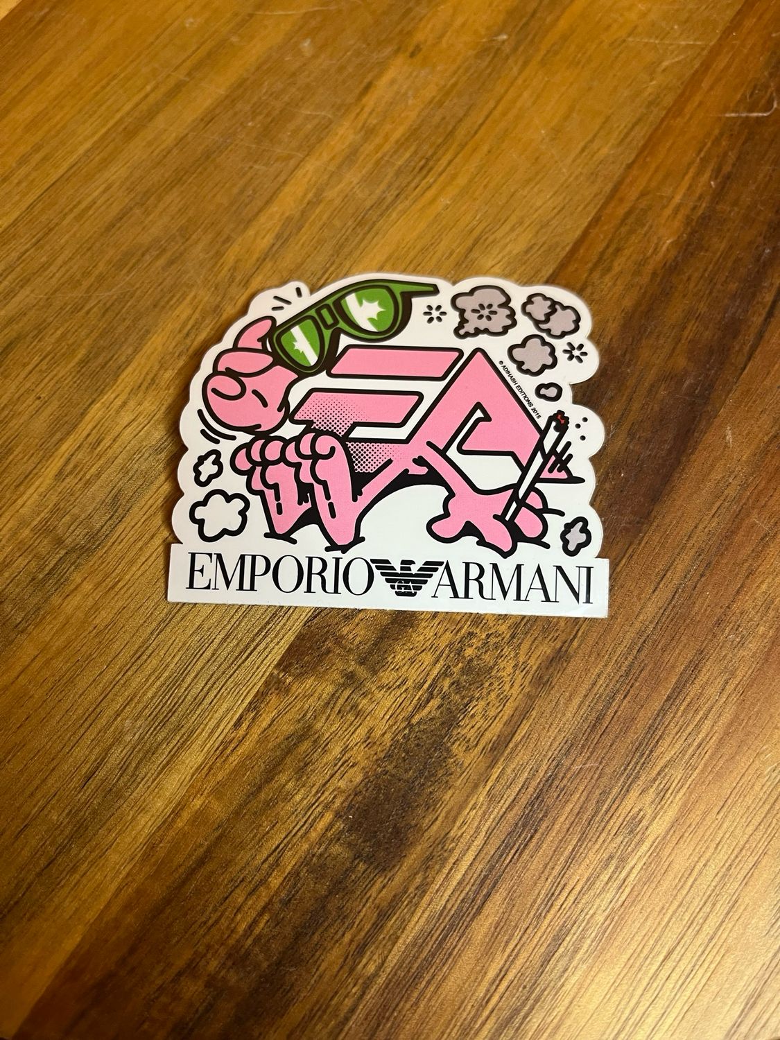 2015 Adihash EA Emporio Armani Sticker