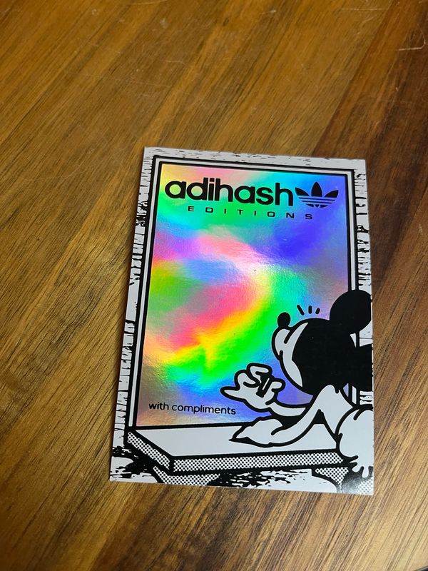 Adihash Holographic Window Sticker