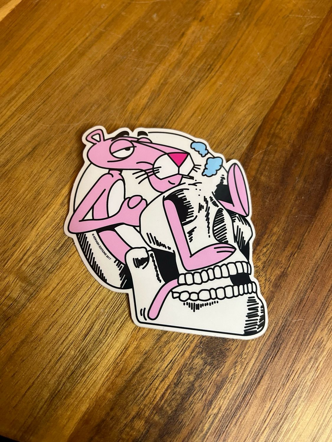 2017 Adihash Skull Sticker