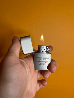 Idealine Beckner Co Beckaloy Piedmont WV Flip Top Lighter