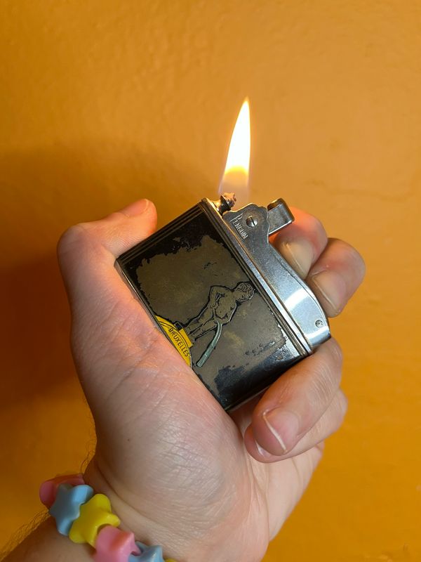Brussels Famous Sites Souvenir Flat Lighter