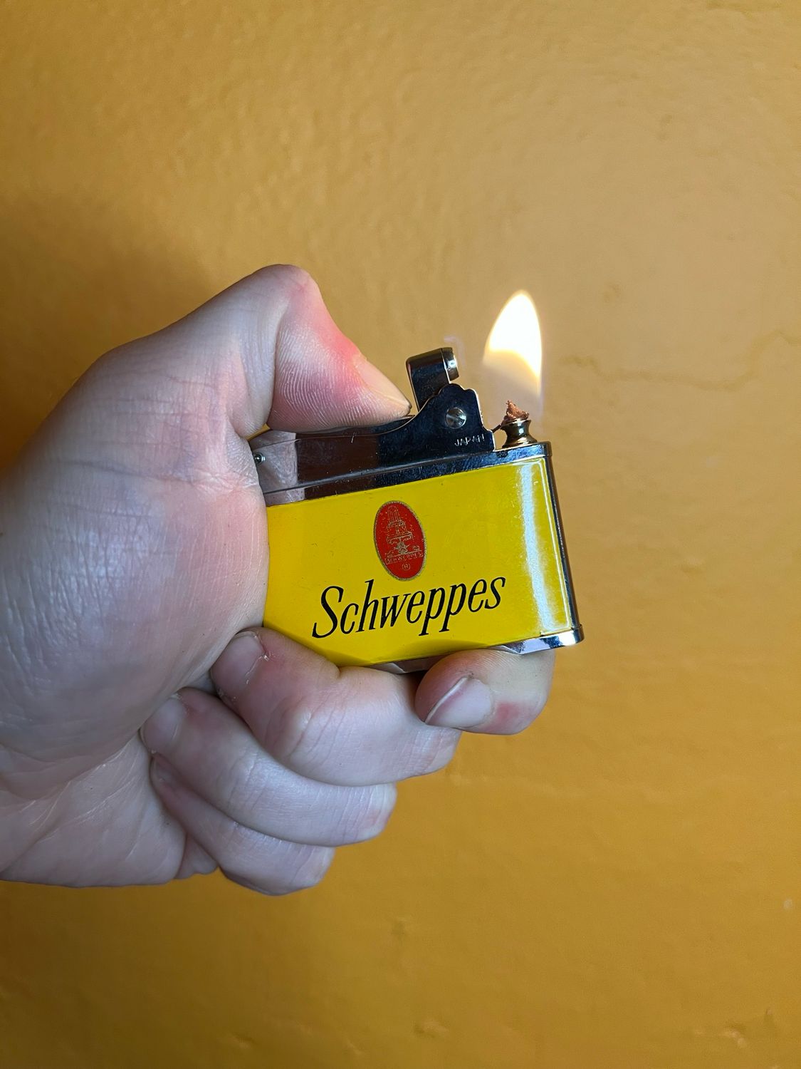 Schweppes Brother Lite Flat Advert Lighter