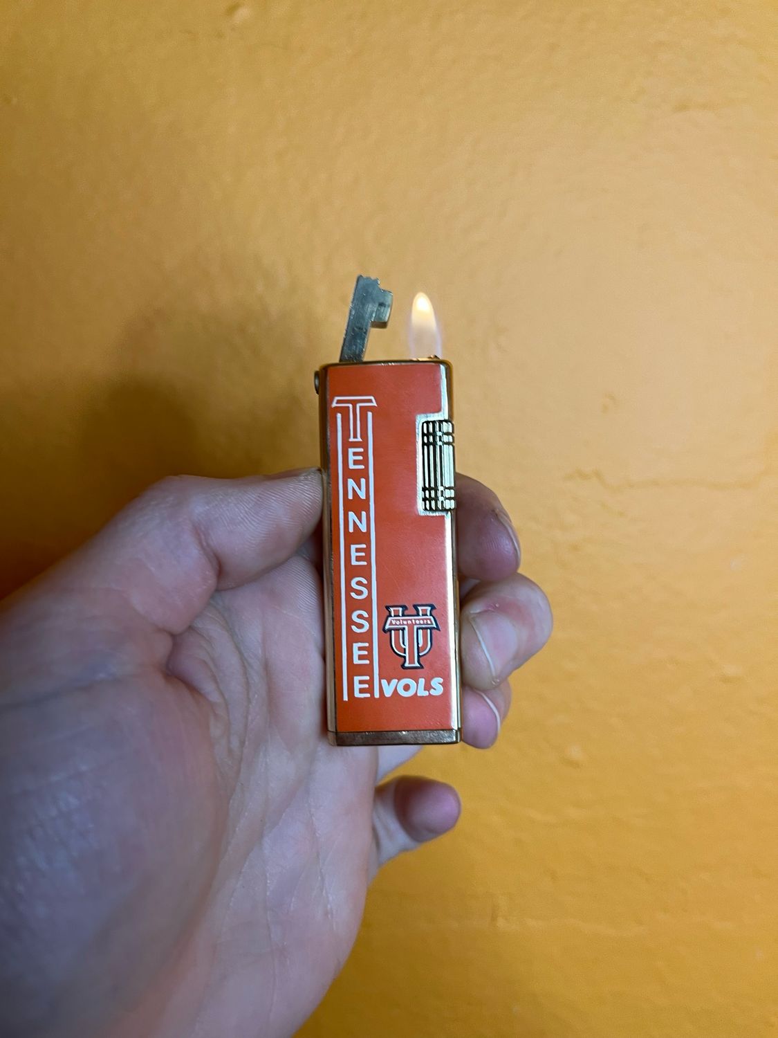 Tennessee University Volunteers Side Strike Gas MyLite Lighter With Box